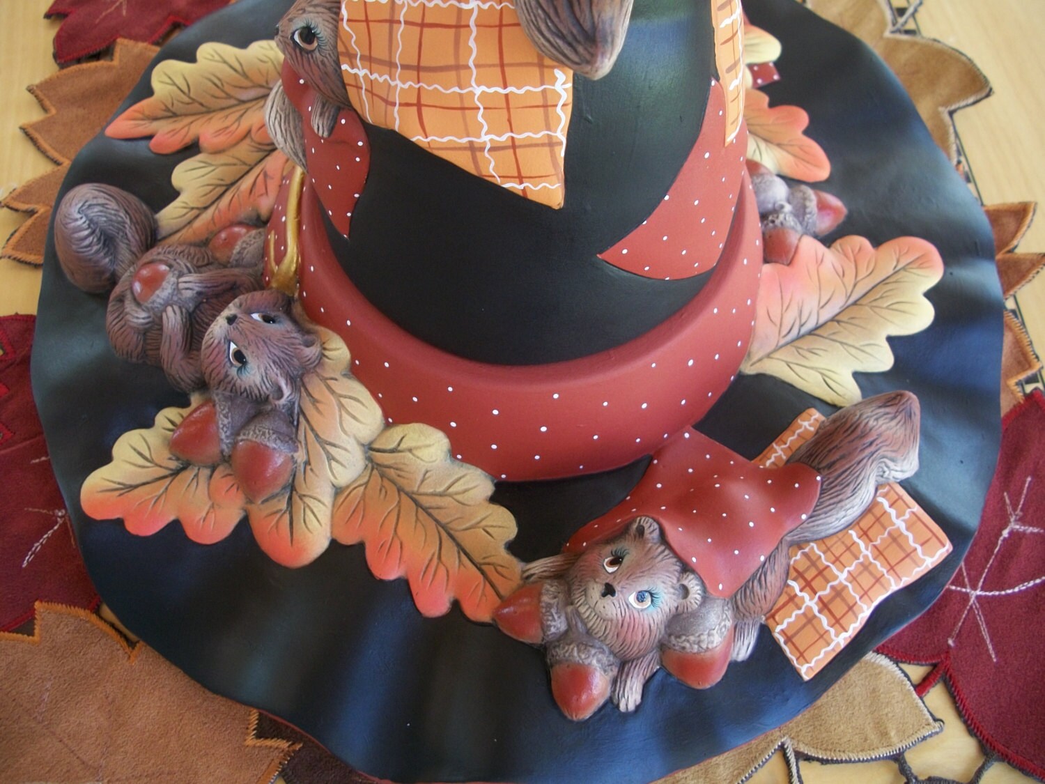 Ceramic Halloween Witch’s Hat Halloween Autumn Leaf | Etsy