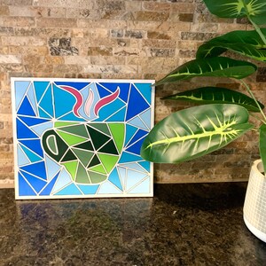 Paint Your Own, Coffee Cup Geometric Paint Kit, DIY, Paint Party, Girls Night, Mothers Day, Birthday Party, Virtual Paint Party image 2