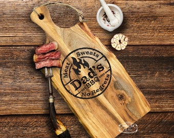 Festa del papà, griglia, barbecue, tagliere personalizzato, tagliere per salumi, regalo di nozze, inaugurazione della casa, tagliere inciso, personalizzato