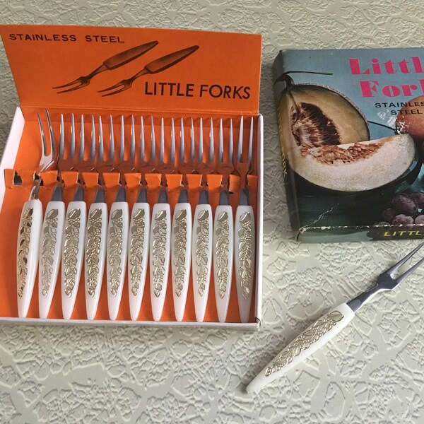 Appetizer Forks Etsy