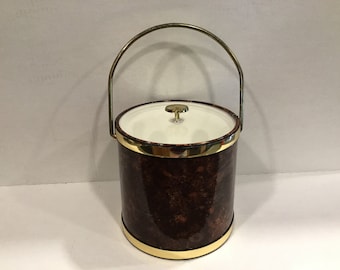 morgan vintage ice bucket ヴィンテージ アイスペール Vintage Morgan Designs Ice Bucket Brigade Mid Century Faux