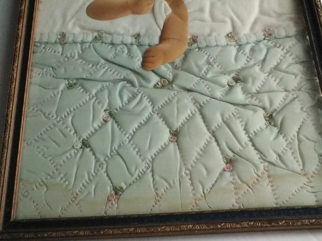 Vintage Baby Nursery Wall Art Collage Paper Baby Photo Lying Etsy