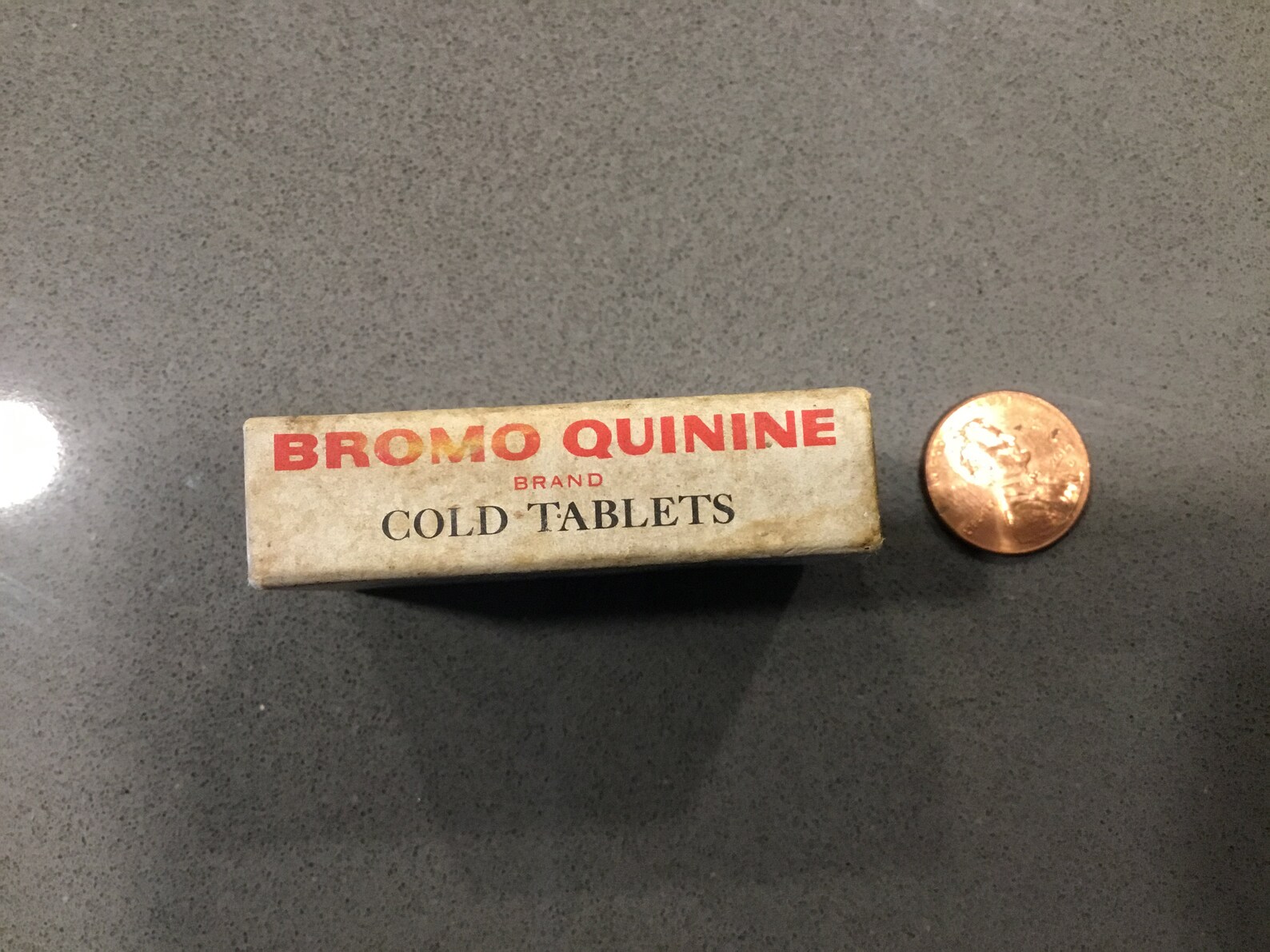Vintage Medicine Box Bromo Quinine Cold Tablets by E W Grove Etsy