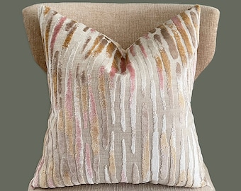 Blush Pink Velvet Pillow Cover: Soft Home Decor Accent