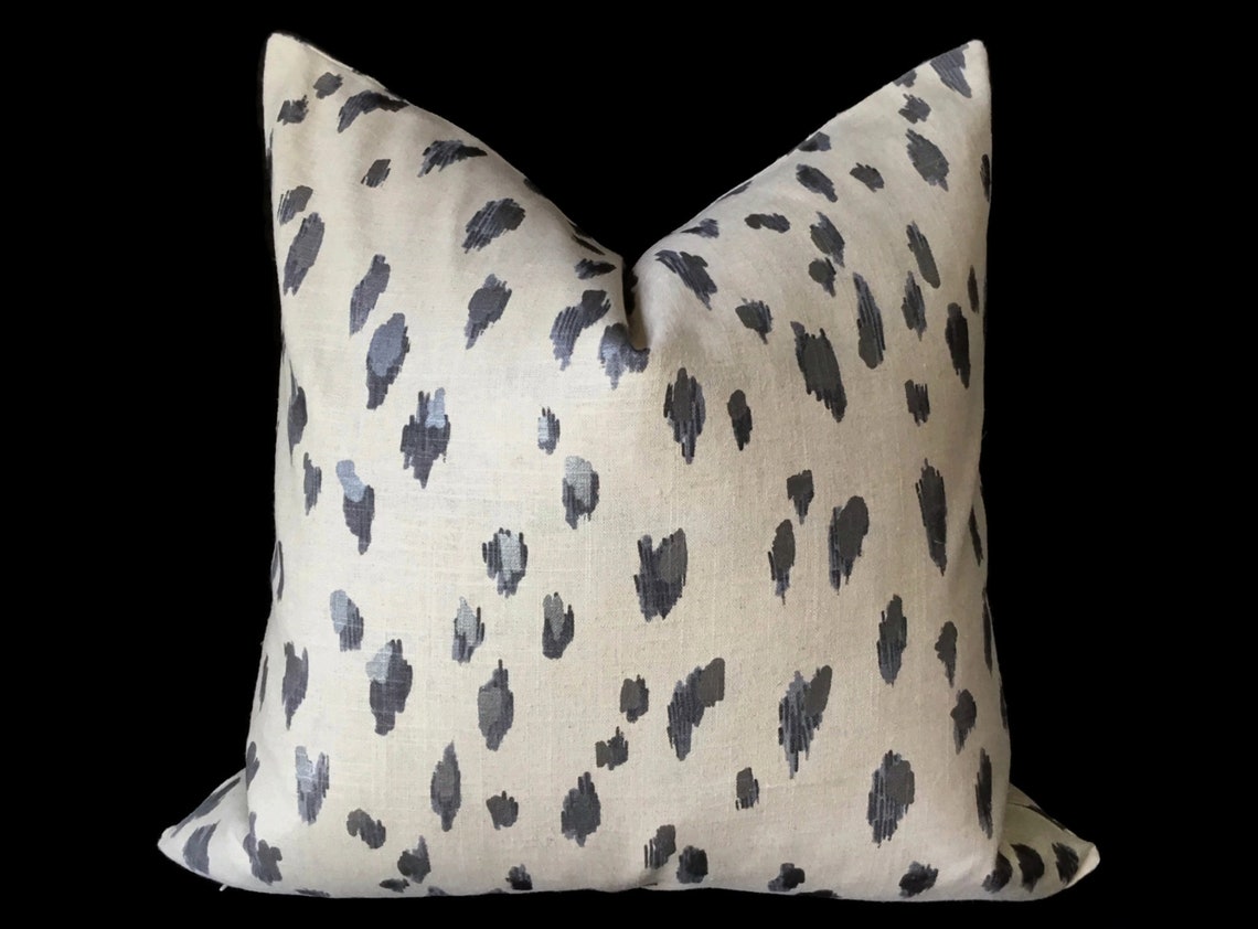 Linen Tan Throw Pillows Beige Pillow Covers Beige Black Etsy