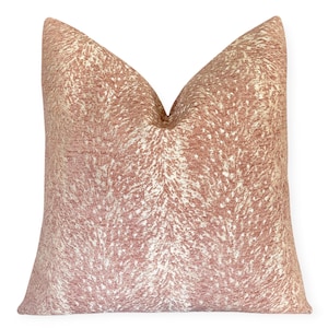 Pink animal print pillow cover, Accent pillow made with high end fabric, 18x18,20x20,22x22, Square or lumbar