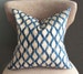 Blue Pillow Cover, cushion covers, Ikat pillow, throw pillow,  Throw pillow covers. 