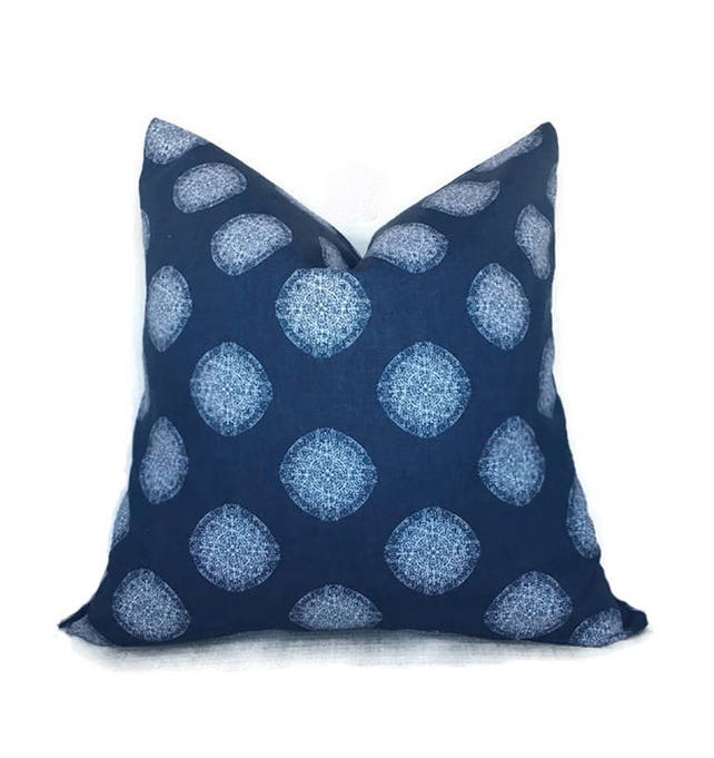 Blue Pillow Cover 40x40 Pillow Cover Decorative Pillow Toss Etsy Beauteous Etsy Pillow Covers 20x20 Blue Pillow Cover 40x40 Pillow Cover Decorative Pillow Toss Etsy Beauteous Etsy Pillow Covers 20x20