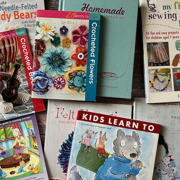 Créez vos livres préférés : crochet, tricot, feutrage, patchwork