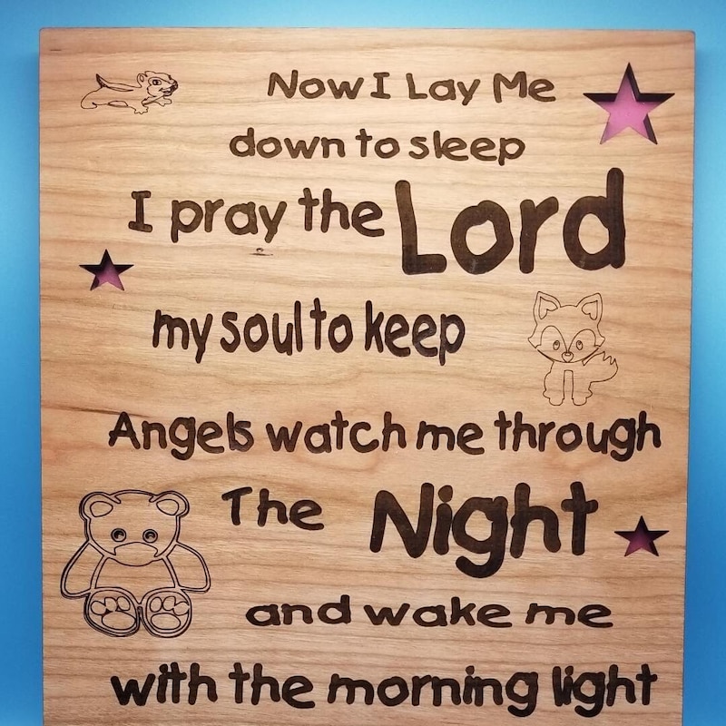 Lay Me Down to Sleep Etsy