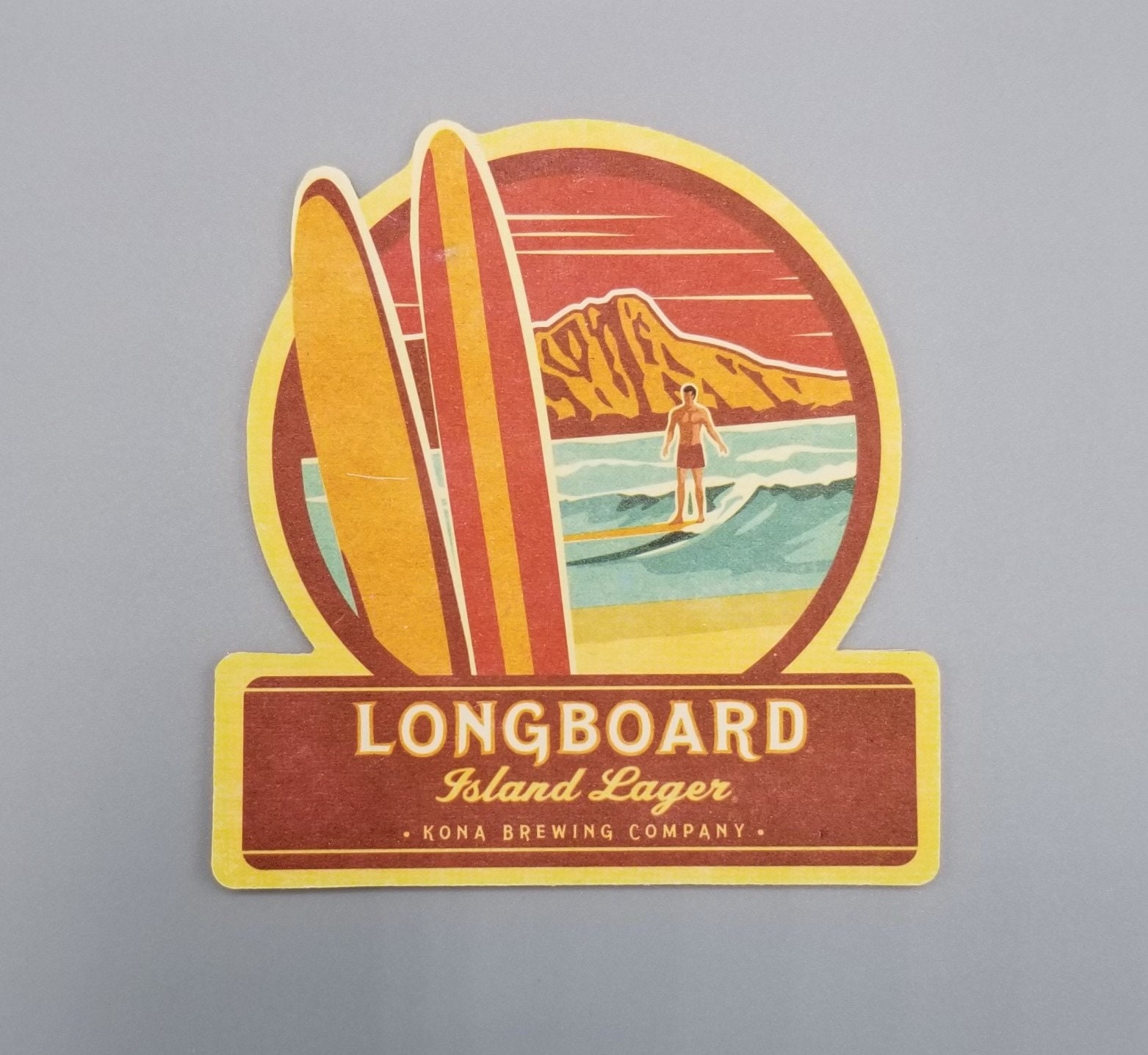 2 Vintage Longboard Island Lager Kona Brewing Company Beer 