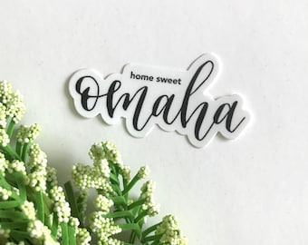 Home Sweet Omaha Sticker