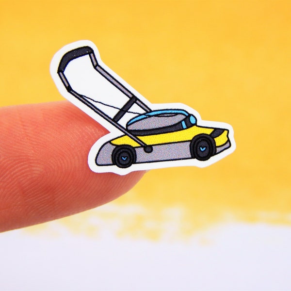 Lawn Mower Tattoo Etsy