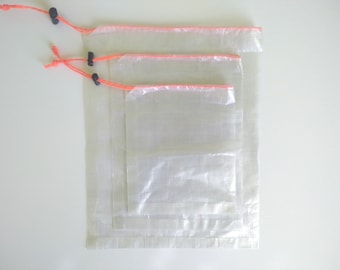 Dyneema Fiber Stuff Sack Set - Clear