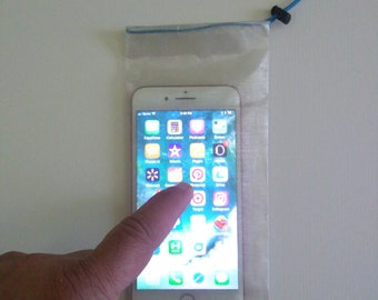 Dyneema Fiber Stuff Sack 4x8 - Clear