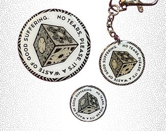 Hellraiser - Magnet, Pin or Keychain