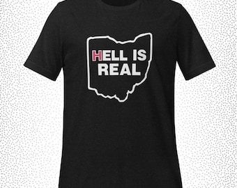Camiseta "El infierno es real, Ohio"
