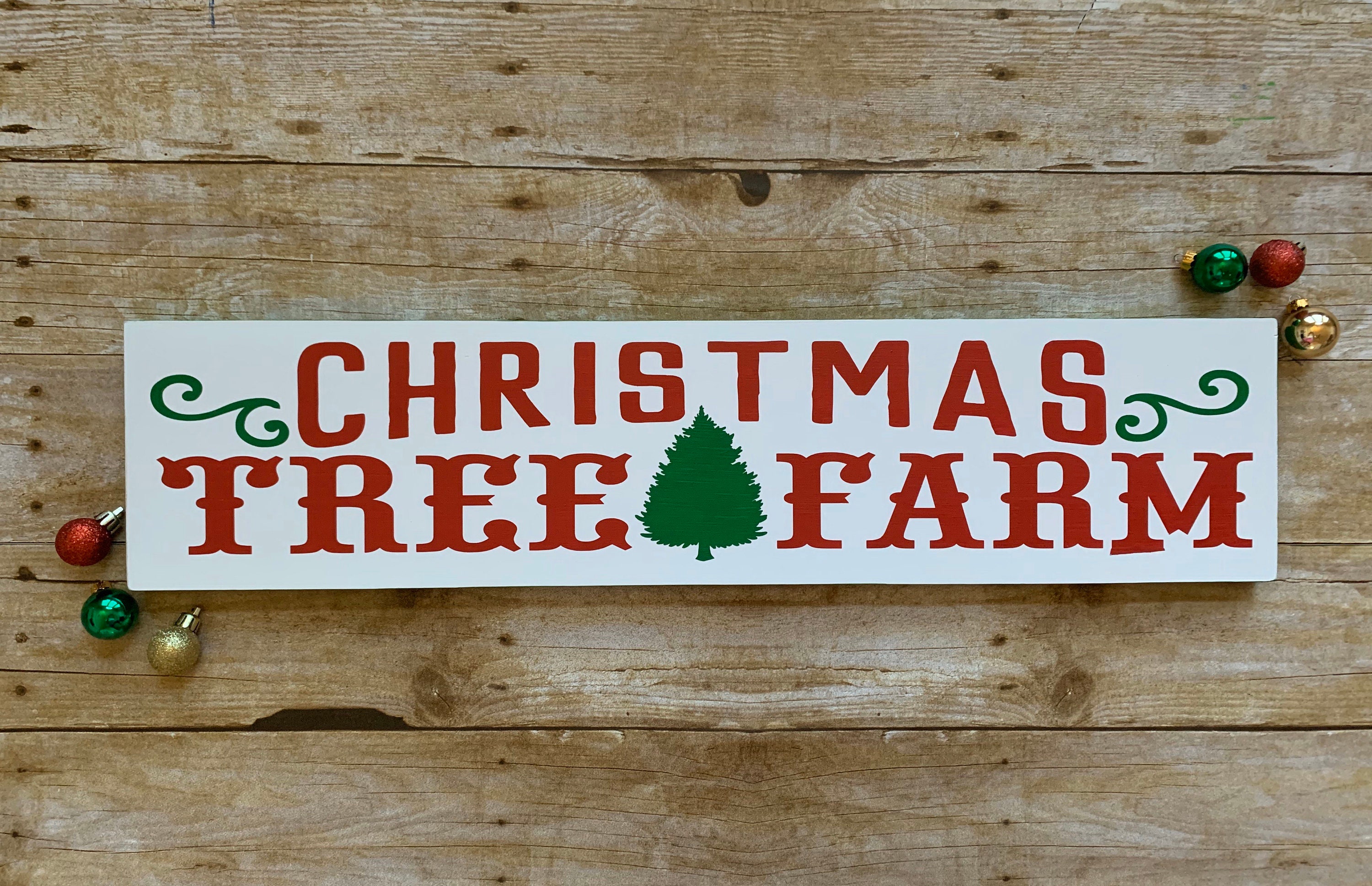 Christmas Tree Farm Wood Sign-Cut Your Own Tree-Christmas | Etsy