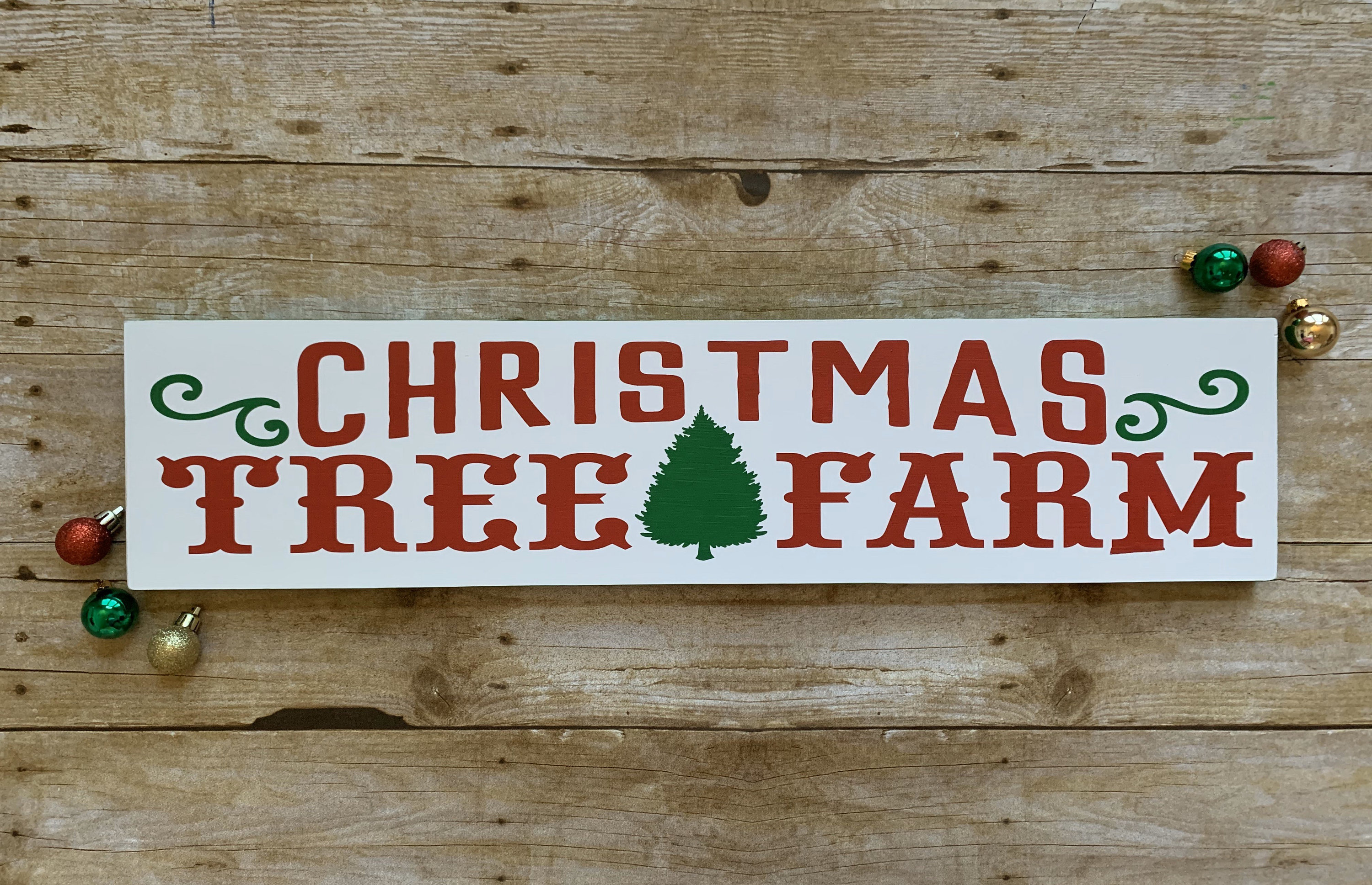 Christmas Tree Farm Wood Sign-Cut Your Own Tree-Christmas | Etsy