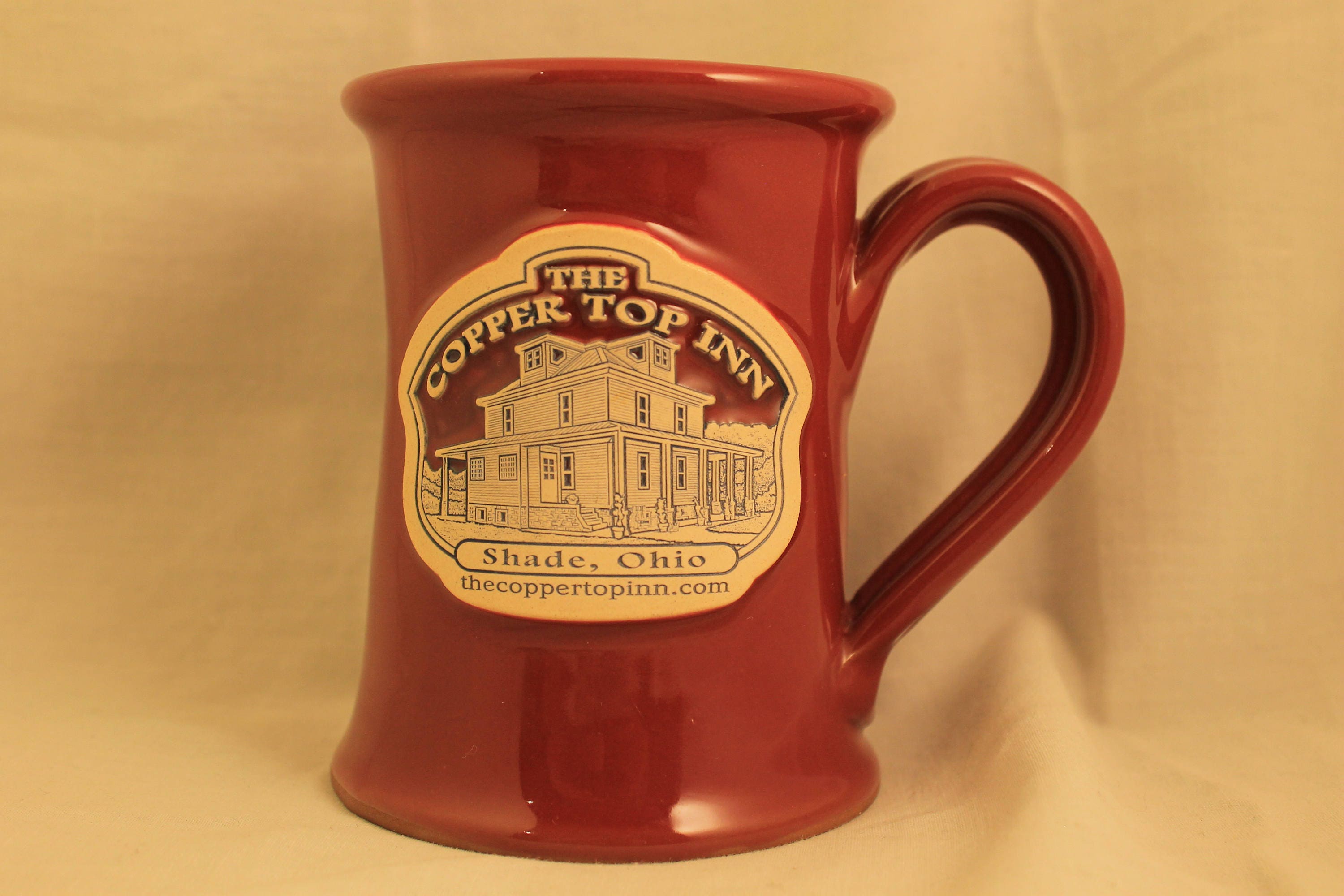 The Copper Top Inn Ceramic Clay Coffee Mug/cup Shade Ohio Etsy