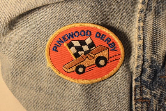 Vintage Pinewood Derby Patch - image 1