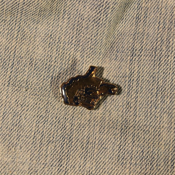 Vintage West Virginia RV Hat or Lapel Pin