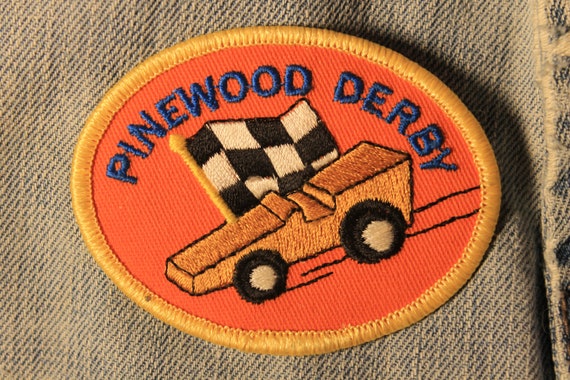 Vintage Pinewood Derby Patch - image 3
