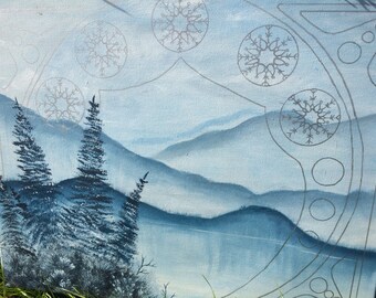 Foggy Winter with Inner Frame