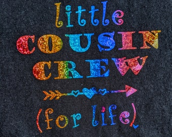 DIGITAL DOWNLOAD SVG: kleine Cousine Crew (fürs Leben). Nur Dateidownload