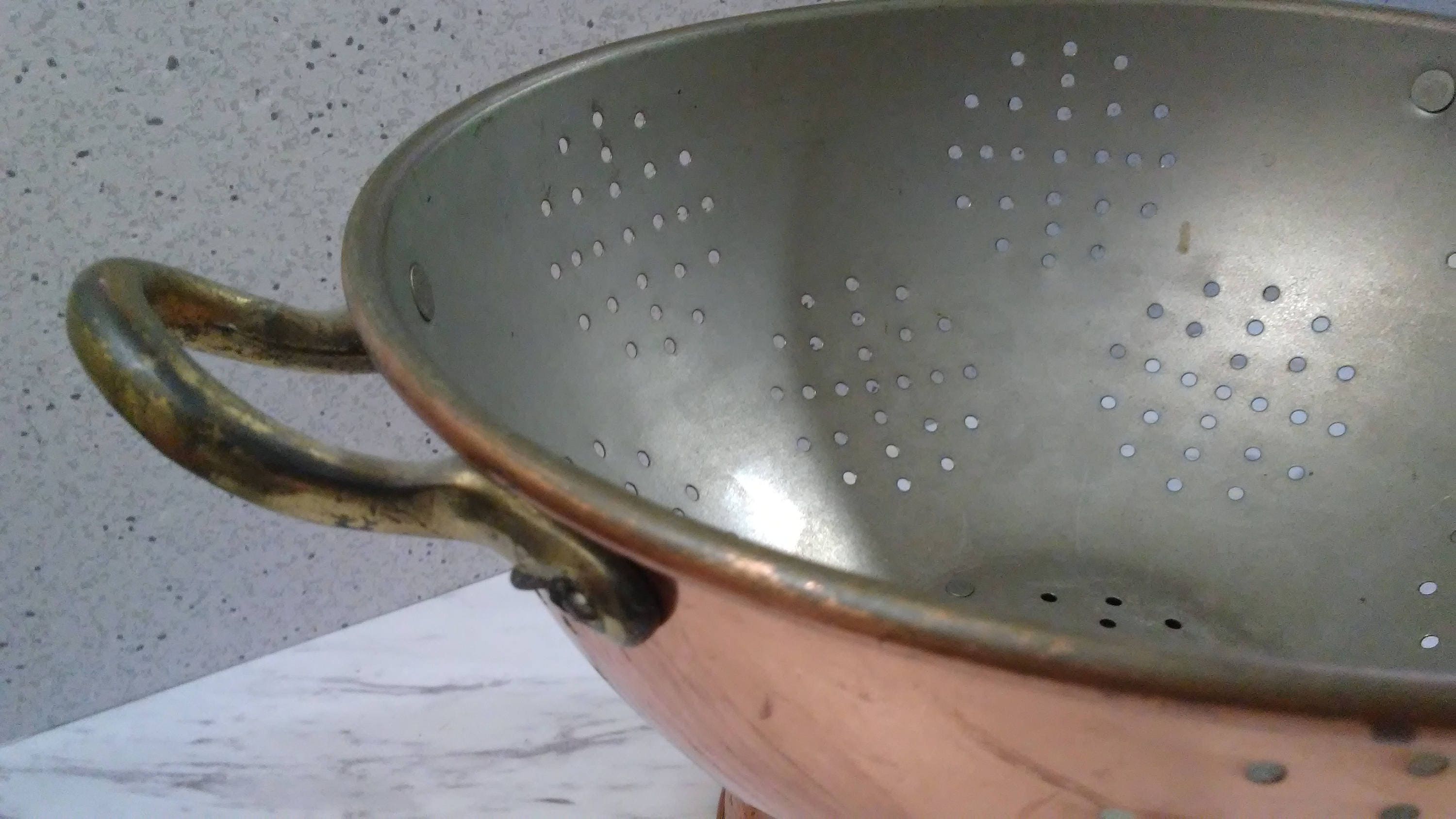 Copper Strainer Colander BENJAMIN and MEDWIN New York NY - Etsy