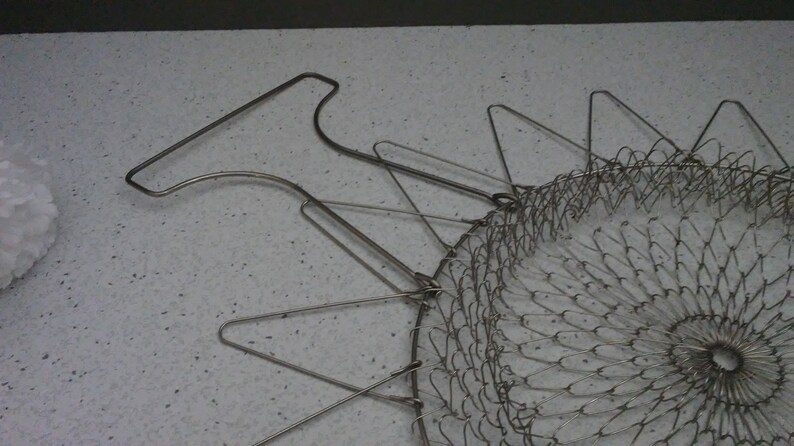Metal Collapsible Egg Basket Collection of Eggs Steamer Boil Etsy/'s Vintage Kitchen