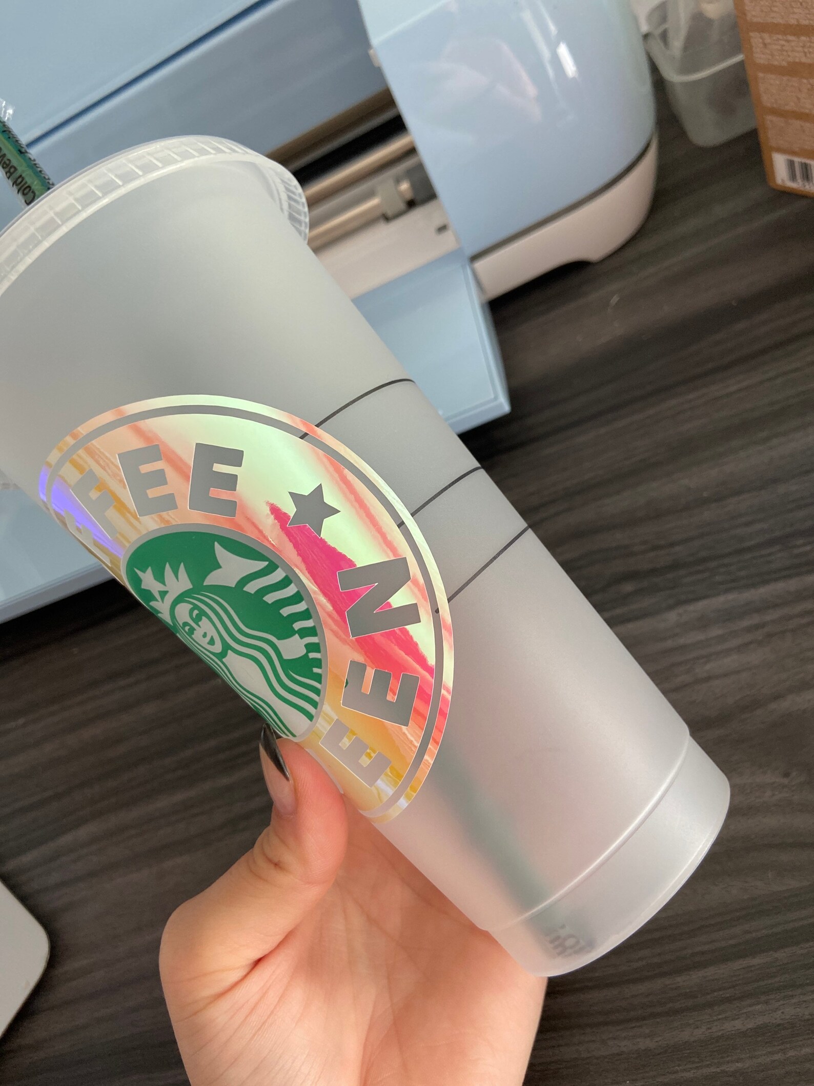 Coffee Queen Starbucks Cup Etsy