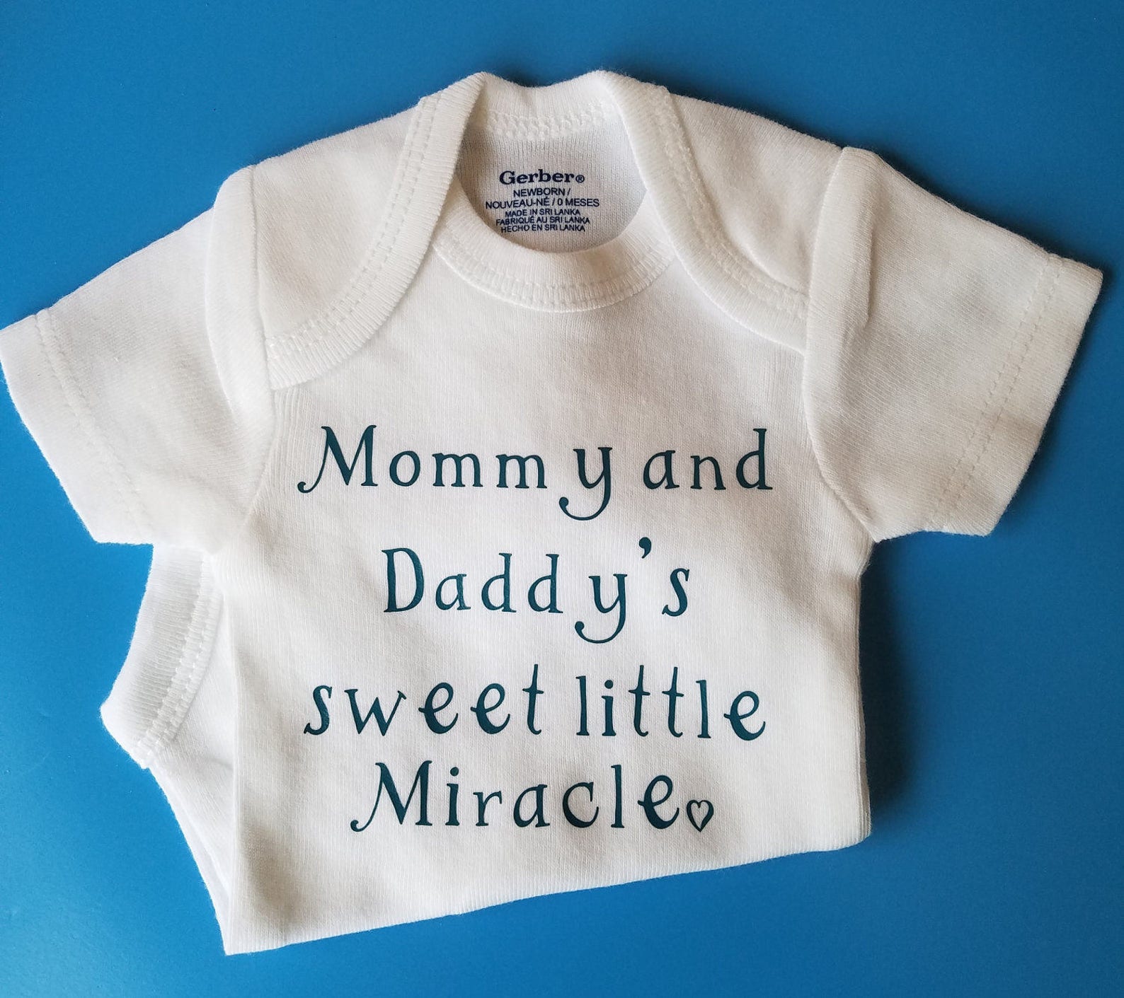 mommy and daddy's miracle outfit