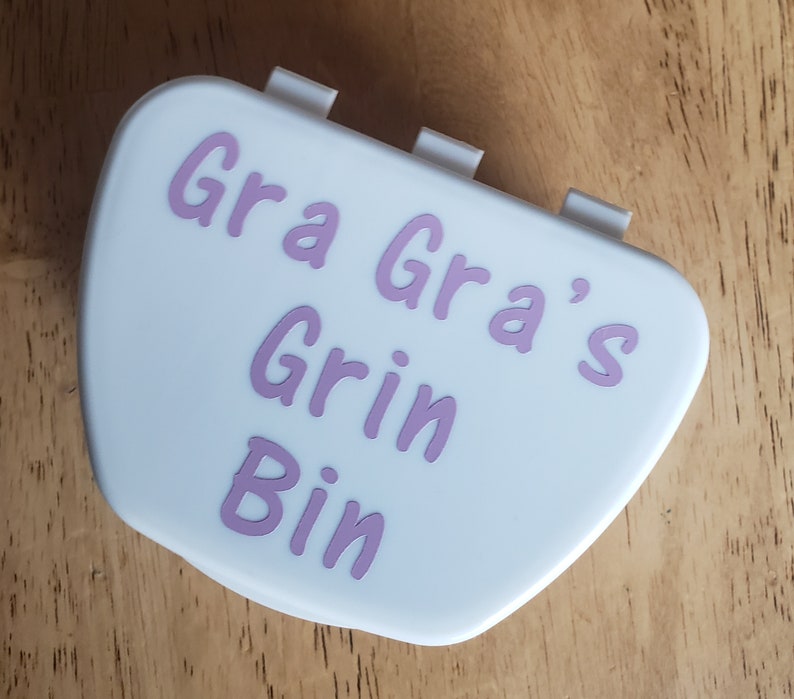 Personalized Denture Cup Funny Denture Cup Denture Case Etsy