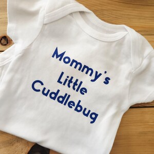 Mommy's Little Cuddlebug Baby Clothes, Pregnancy Announcement, New Baby Gift, Gender Neutral