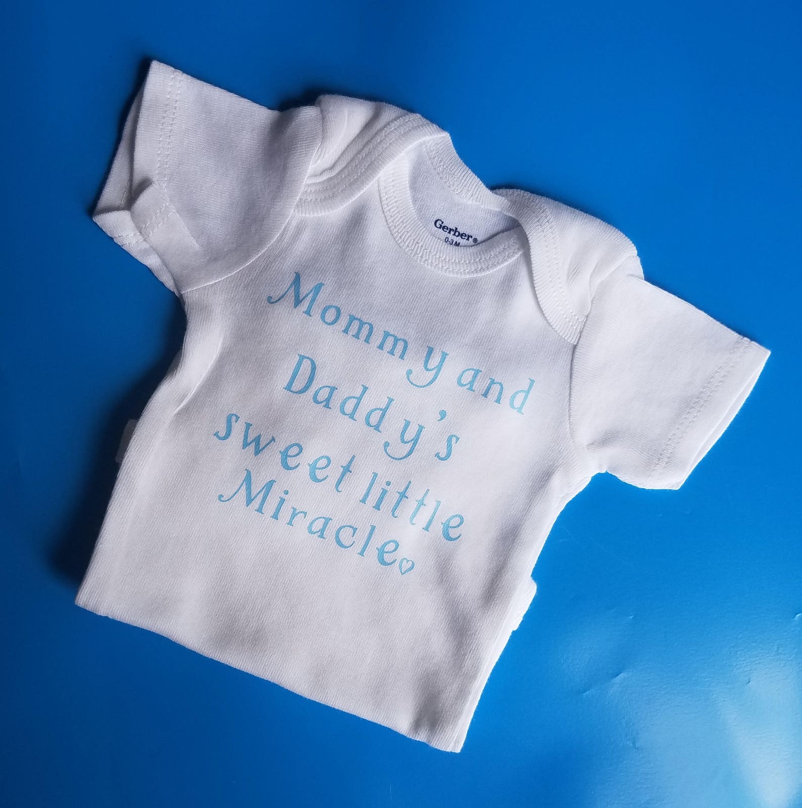 mommy and daddy's miracle outfit