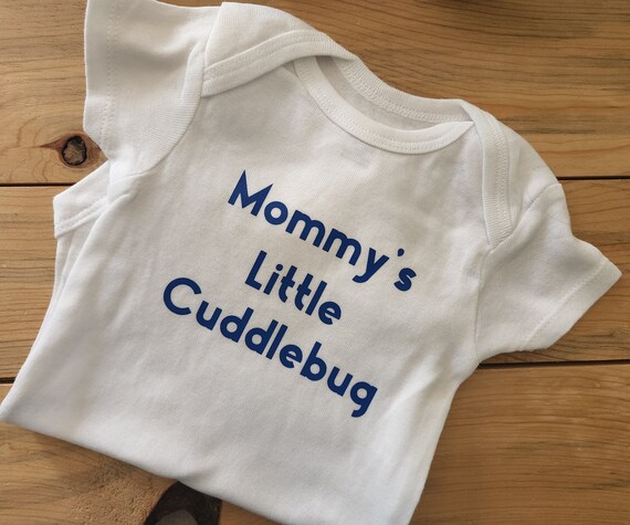 Mommy's Little Cuddlebug Baby Clothes, Gender Neutral Baby Clothes