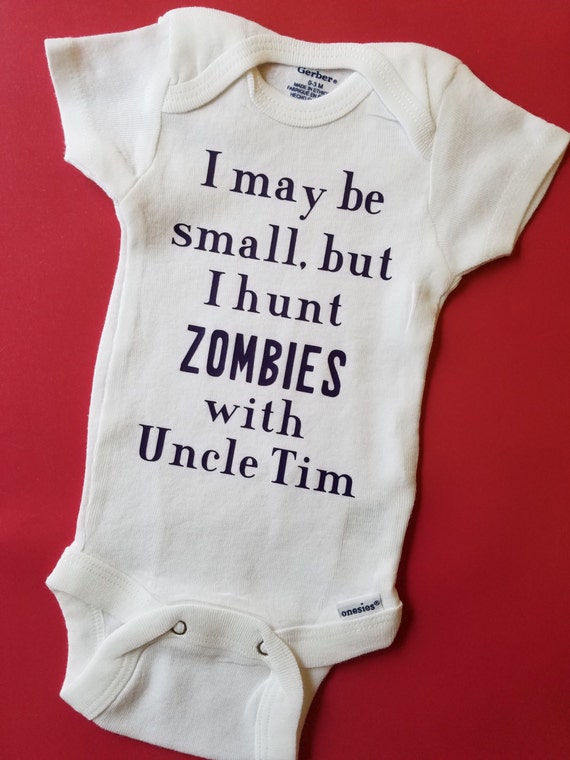 Baby Clothing Zombies Coming Funny Baby Bodysuit