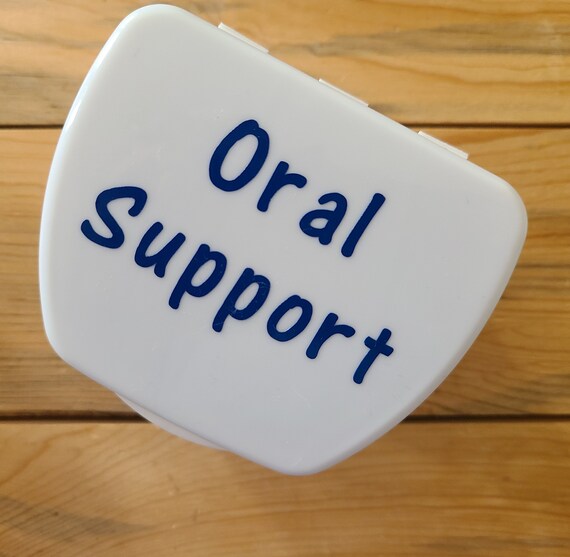 Oral Support Denture Case Funny Denture Cup Funny Retainer Etsy