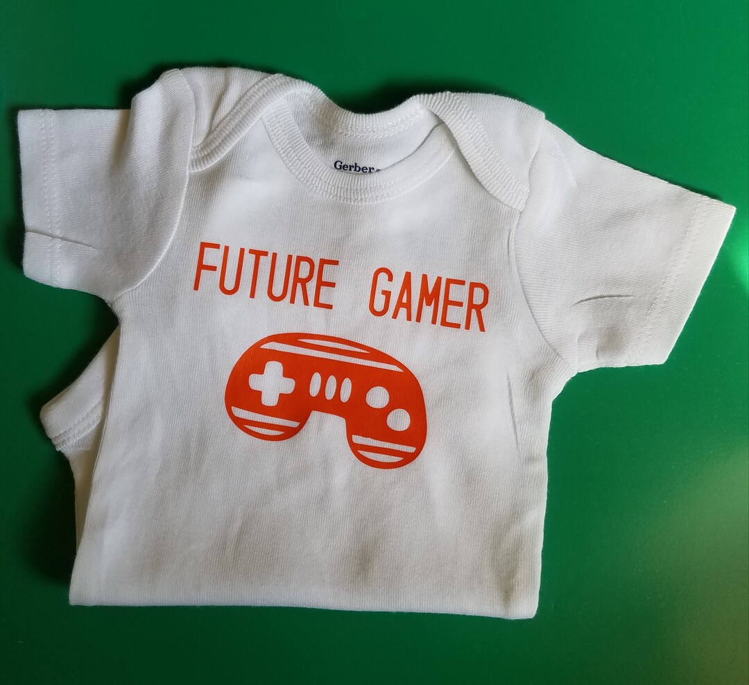Future Gamer Baby Clothes Gamer Dad Gaming Baby Video Game Etsy