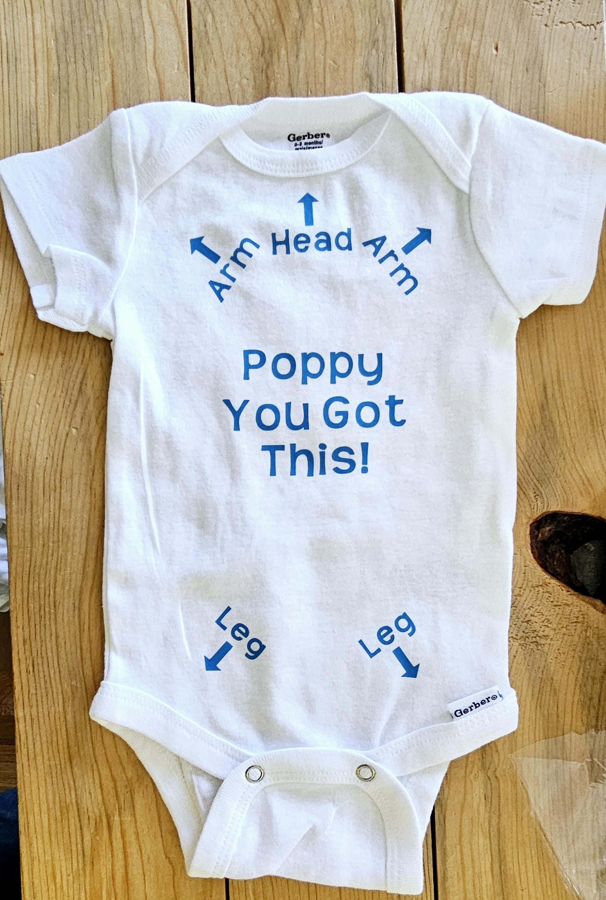Onesie Poppy Baby Clothes Poppy You Got This Baby Clothes, Funny