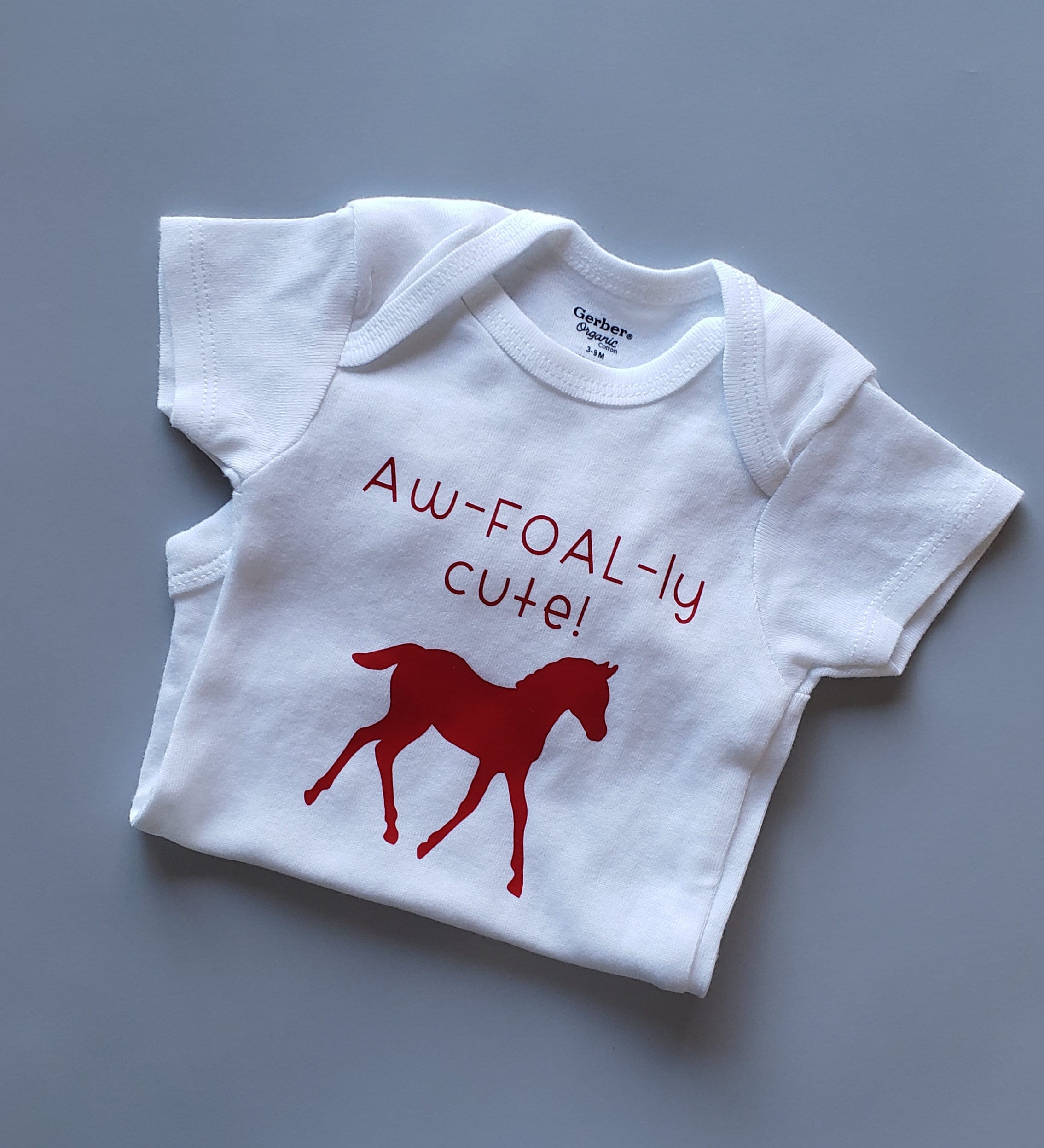 AwFoally Cute Baby Clothes Equestrian Baby Gift Horse Baby Etsy
