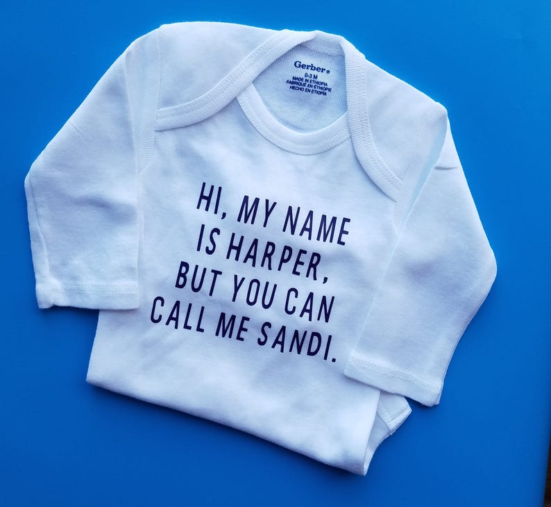 Create Your Own Saying Customized Saying Baby Clothes Baby Etsy