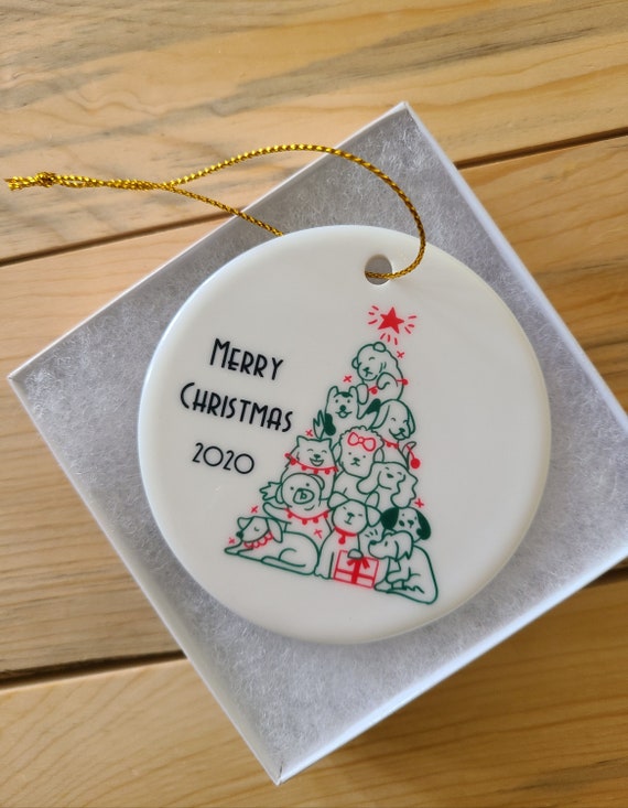 Dog rescue christmas ornaments Clearance