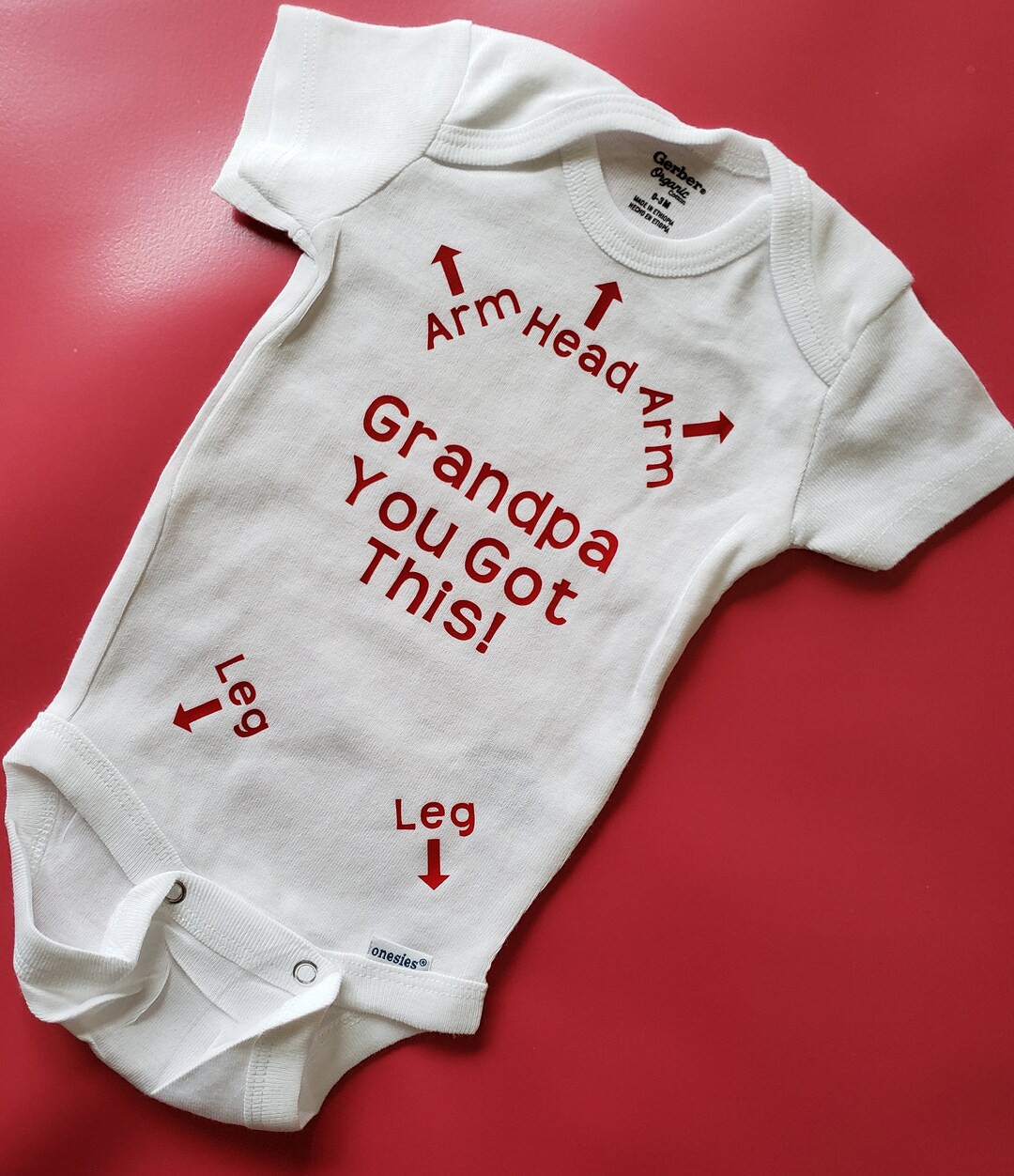Grandpa You Got This, Funny Baby, Gender Neutral Baby Clothes