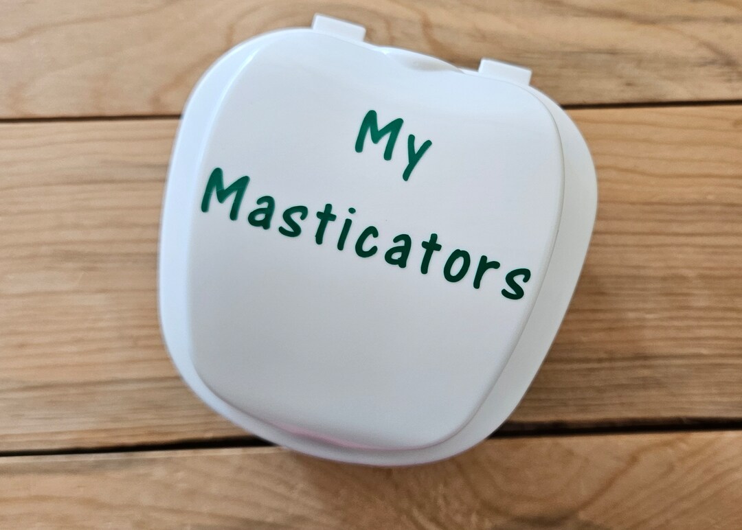My Masticators Denture Case, Funny Denture Cup, Funny Denture Case, Gag