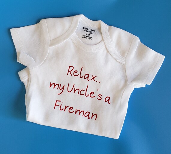 fireman baby clothes