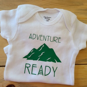 Adventure Baby Clothes, Mountain Baby Clothes, Hiking Baby Clothes, Camping Baby, Gender Neutral Baby Clothes, Explore, Adventure Baby Gift