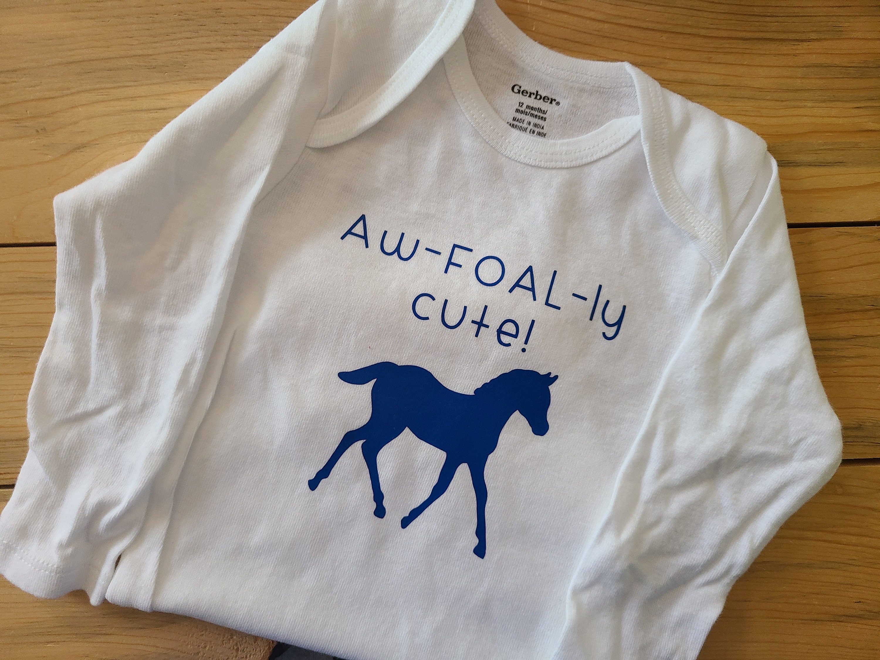 Awfoally Cute Baby Clothes Equestrian Baby Gift Horse Baby Etsy