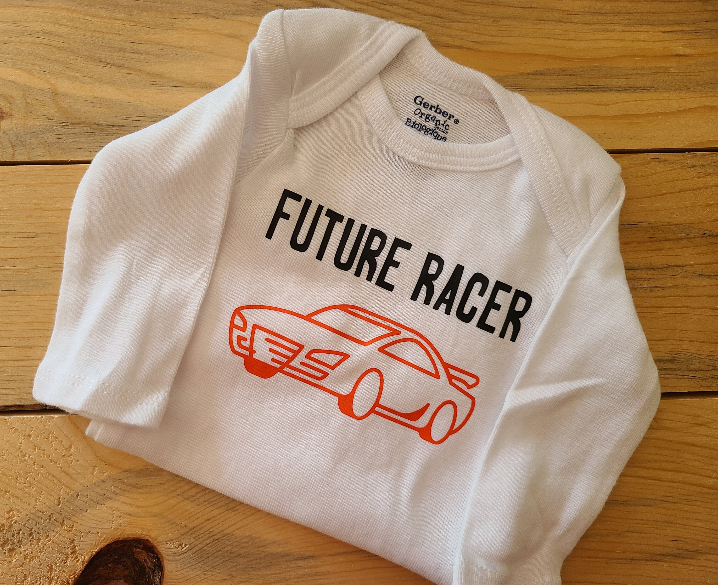 Race Car Baby Clothes Future Racer Baby Clothes Gender | Etsy